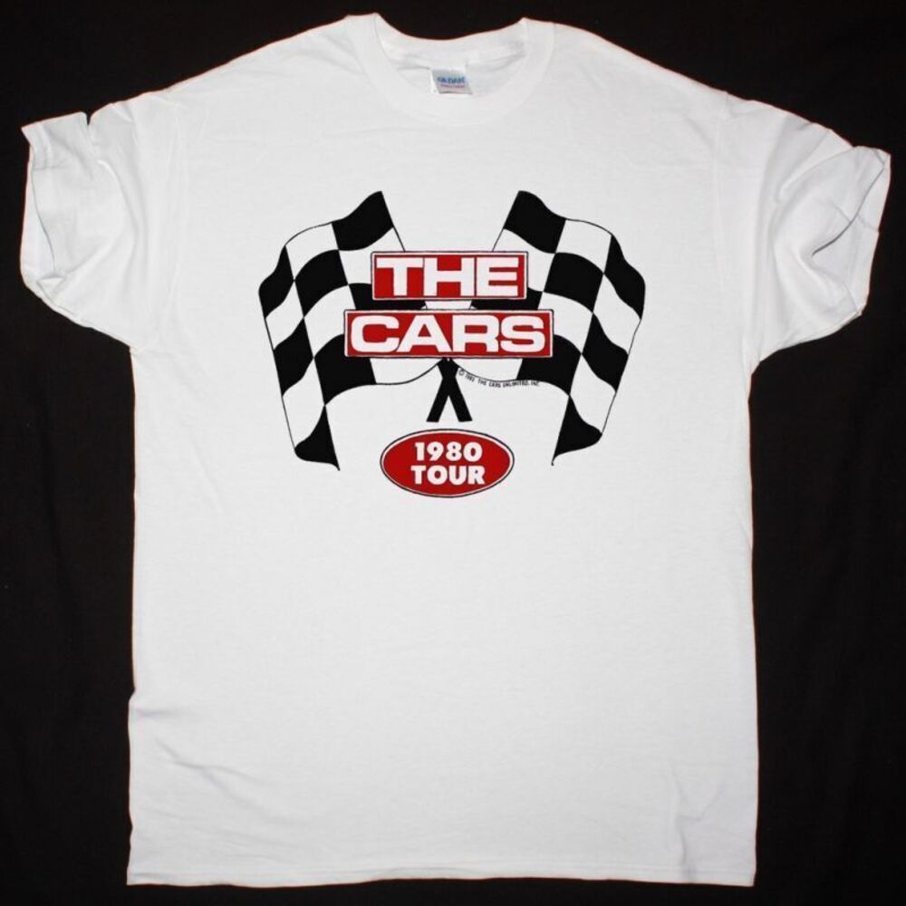 THE CARS TOUR 1980 White Unisex Shirt